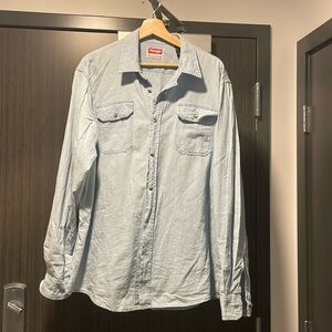 Wrangler Denim Button Up Shirt